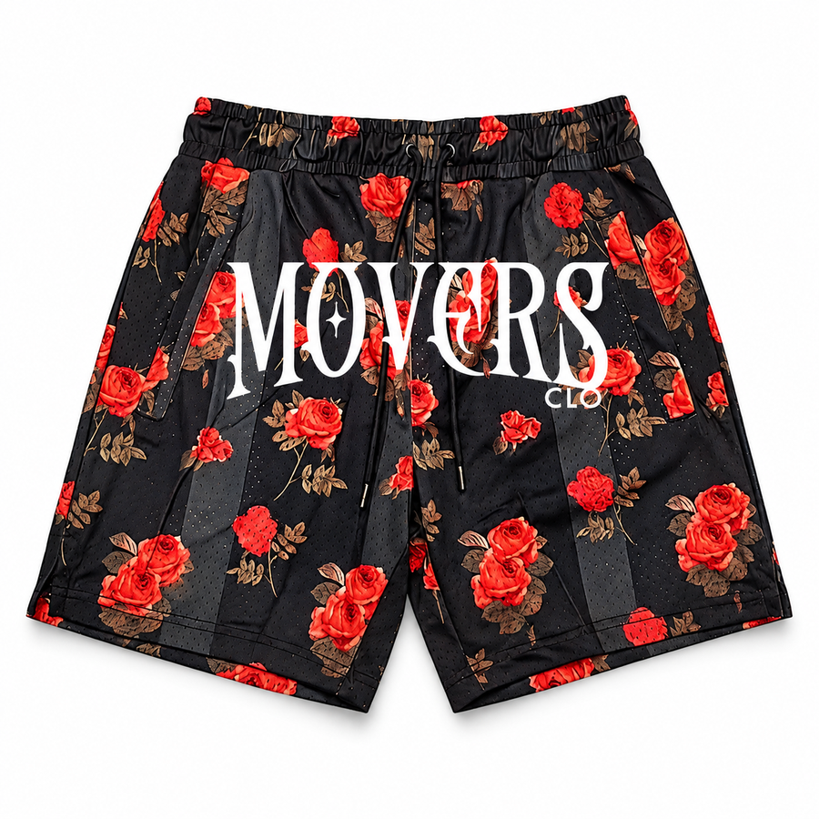 Movers Clo Rose Mesh Shorts.
